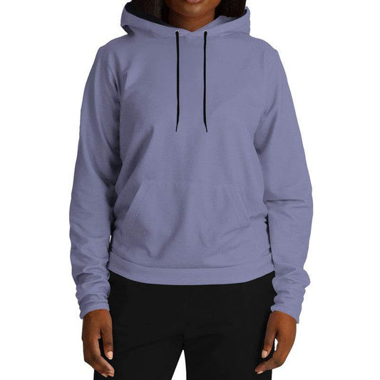 Medium-Light Fully-Muted Indigo Hoodie (PUI2-FM-ML) - Woman Front
