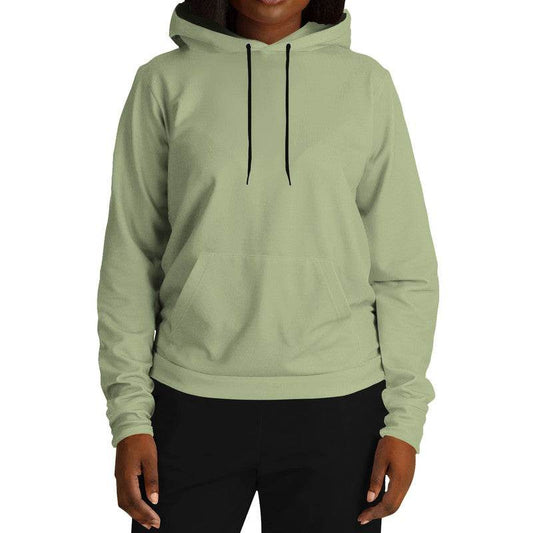 Medium-Light Fully-Muted Lime Hoodie (L-FM-ML) - Woman Front