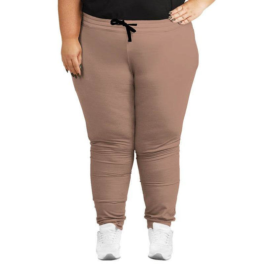 Medium-Light Fully-Muted Orange Joggers PLUS (OR2-FM-ML) - Woman Front PLUS