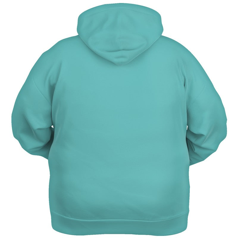 Medium-Light Medium Blue-Green Hoodie PLUS (CBG2-ME-ML) - Ghost Back PLUS