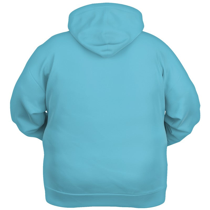 Medium-Light Medium Cyan Hoodie PLUS (BC3-ME-ML) - Ghost Back PLUS