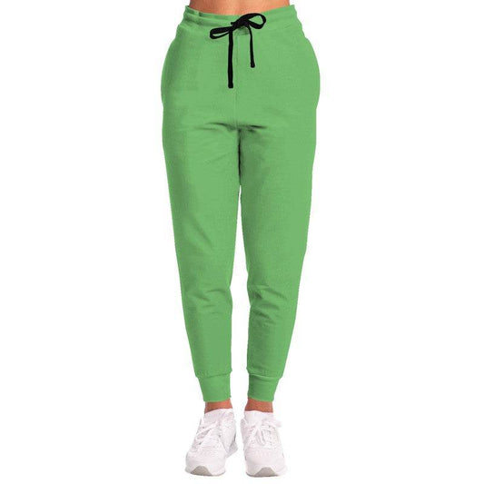 Medium-Light Medium Green Joggers (GL1-ME-ML) - Woman Front