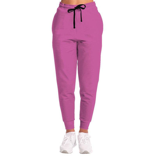 Medium-Light Medium Magenta Joggers (PIM2-ME-ML) - Woman Front