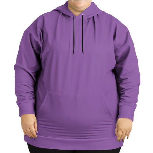 Medium-Light Medium Purple Hoodie PLUS (MPU2-ME-ML) - Woman Front PLUS