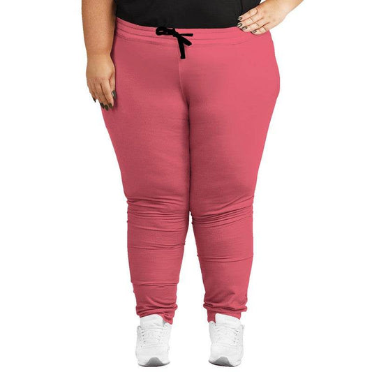 Medium-Light Medium Red Joggers PLUS (RPI2-ME-ML) - Woman Front PLUS
