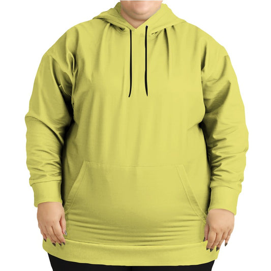 Medium-Light Medium Yellow Hoodie PLUS (LY2-ME-ML) - Woman Front PLUS
