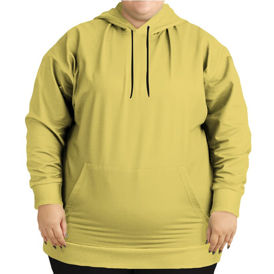 Medium-Light Medium Yellow Hoodie PLUS (LY3-ME-ML) - Woman Front PLUS