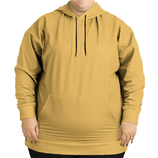 Medium-Light Medium Yellow Hoodie PLUS (YO1-ME-ML) - Woman Front PLUS