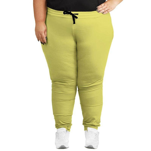 Medium-Light Medium Yellow Joggers PLUS (LY2-ME-ML) - Woman Front PLUS