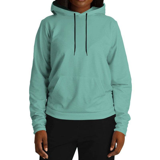 Medium-Light Muted Blue-Green Hoodie (BG-MU-ML) - Woman Front