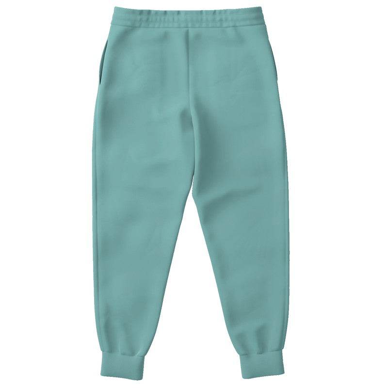 Medium-Light Muted Blue-Green Joggers (CBG2-MU-ML) - Back