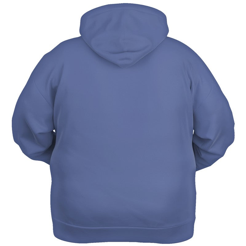 Medium-Light Muted Indigo Hoodie PLUS (I-MU-ML) - Ghost Back PLUS
