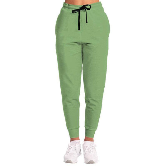 Medium-Light Muted Lime Joggers (GL2-MU-ML) - Woman Front