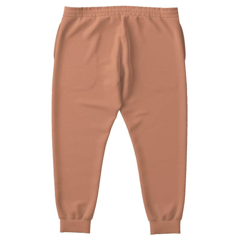 Medium-Light Muted Orange Joggers PLUS (OR2-MU-ML) - Back PLUS