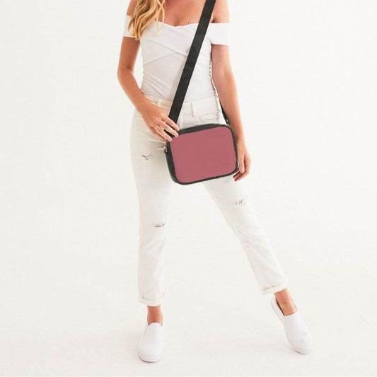 Medium-Light Muted Red Crossbody Bag (RPI2-MU-ML) - Woman Front
