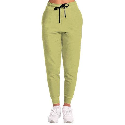 Medium-Light Muted Yellow Joggers (LY2-MU-ML) - Woman Front