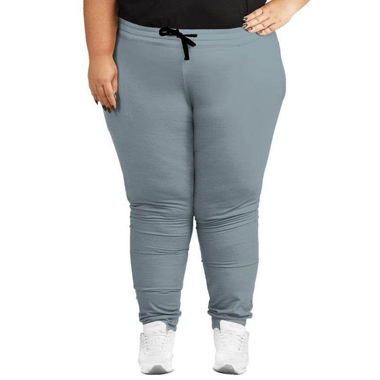 Medium-Light Neutral Cyan Joggers PLUS (BC2-NE-ML) - Woman Front PLUS