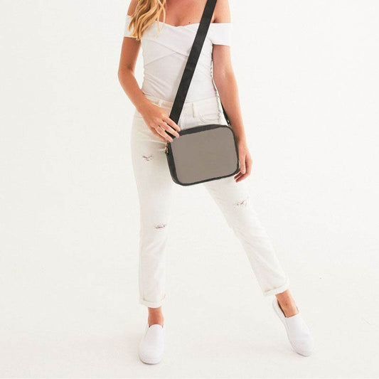 Medium-Light Neutral Orange Crossbody Bag (O-NE-ML) - Woman Front