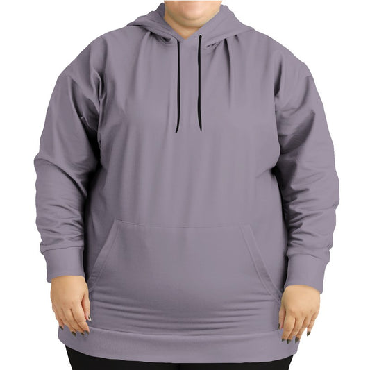 Medium-Light Neutral Purple Hoodie PLUS (MPU2-NE-ML) - Woman Front PLUS
