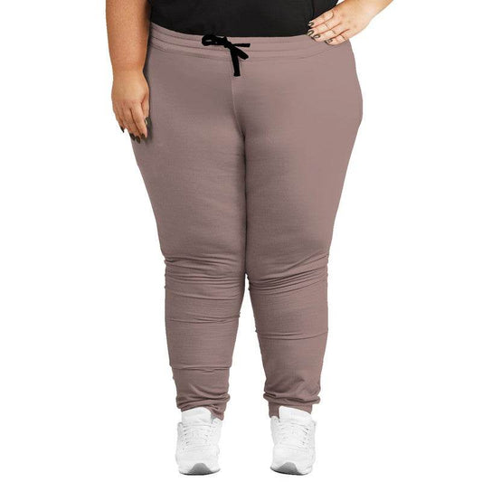 Medium-Light Neutral Red Joggers PLUS (R-NE-ML) - Woman Front PLUS