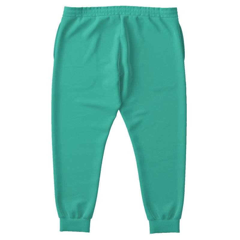 Medium Clear Blue-Green Joggers PLUS (BG-CL-ME) - Back PLUS