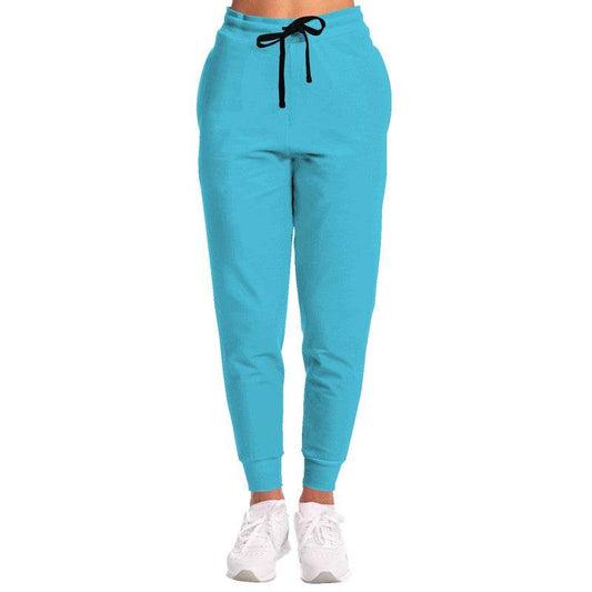 Medium Clear Cyan Joggers (BC3-CL-ME) - Woman Front
