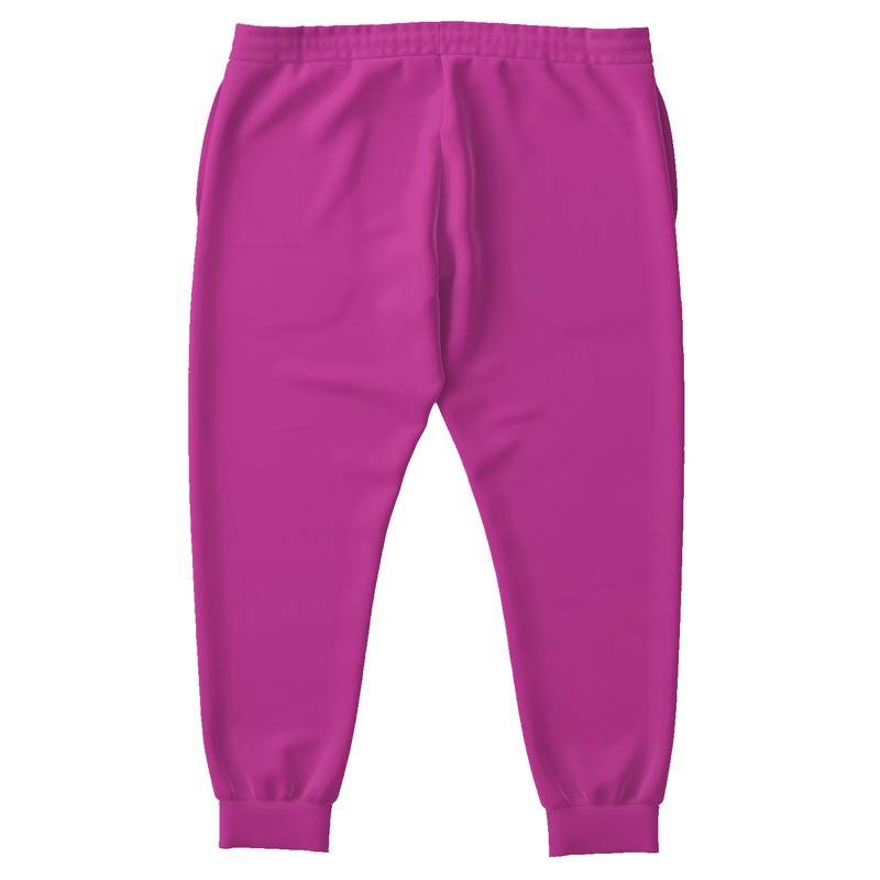 Medium Clear Magenta Joggers PLUS (PIM2-CL-ME) - Back PLUS