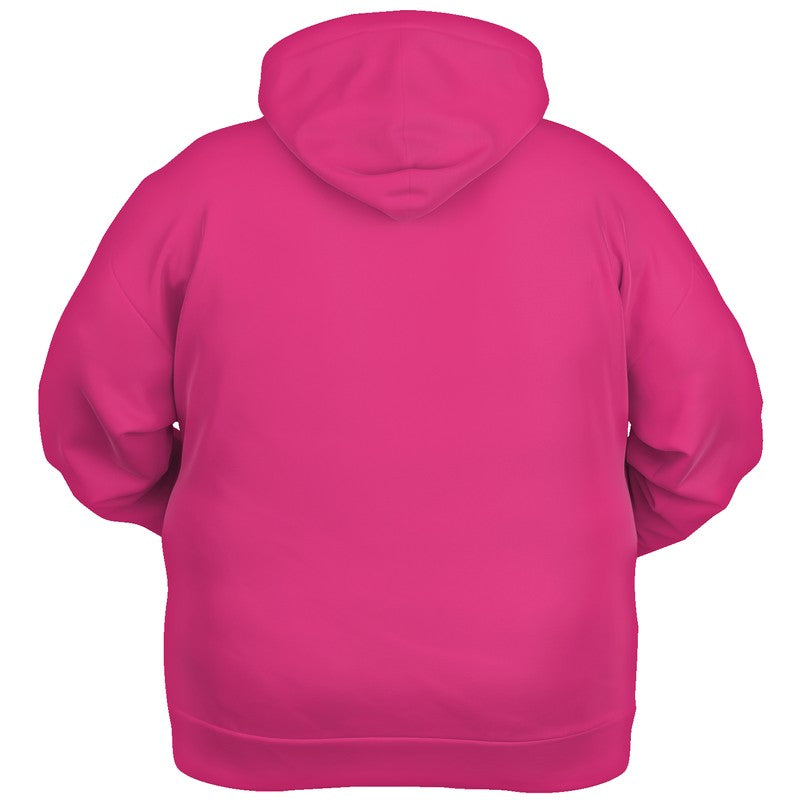 Medium Clear Pink Hoodie PLUS (PI-CL-ME) - Ghost Back PLUS