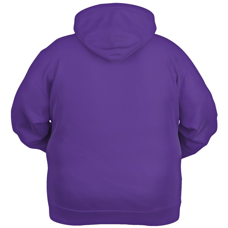 Medium Clear Purple Hoodie PLUS (PU-CL-ME) - Ghost Back PLUS