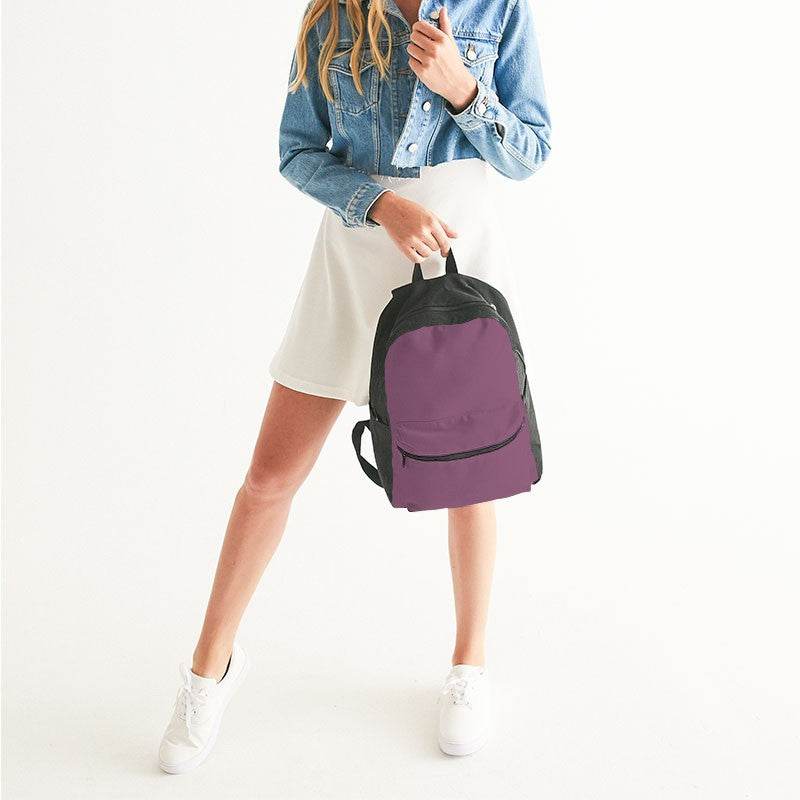 Medium Fully-Muted Magenta Canvas Backpack (PIM2-FM-ME) - Woman