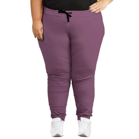 Medium Fully-Muted Magenta Joggers PLUS (PIM2-FM-ME) - Woman Front PLUS