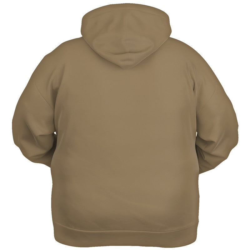 Medium Fully-Muted Orange Hoodie PLUS (YO2-FM-ME) - Ghost Back PLUS