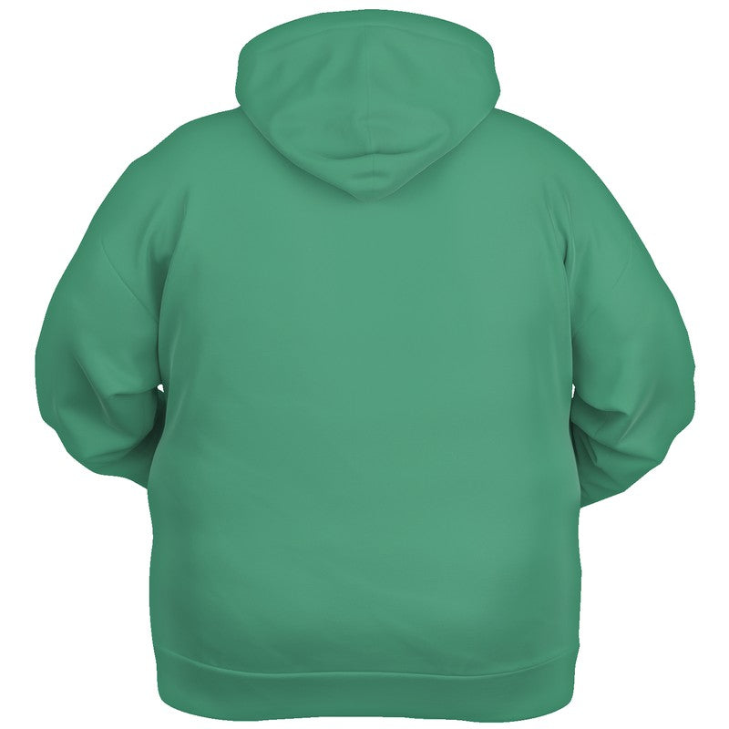 Medium Green Hoodie PLUS (BGG2-ME-ME) - Ghost Back PLUS