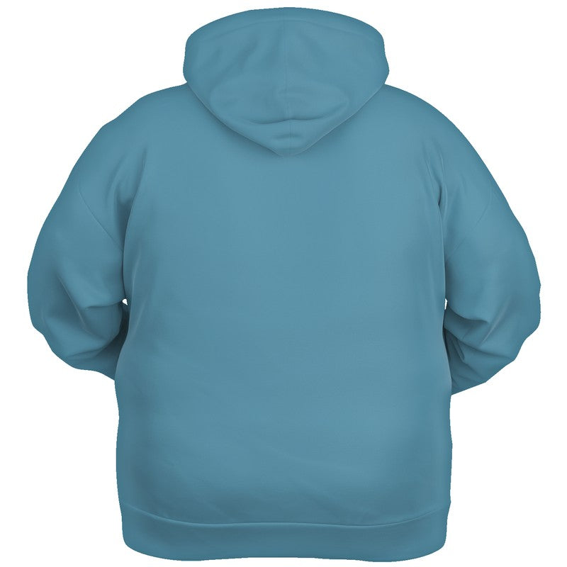 Medium Muted Cyan Hoodie PLUS (BC2-MU-ME) - Ghost Back PLUS