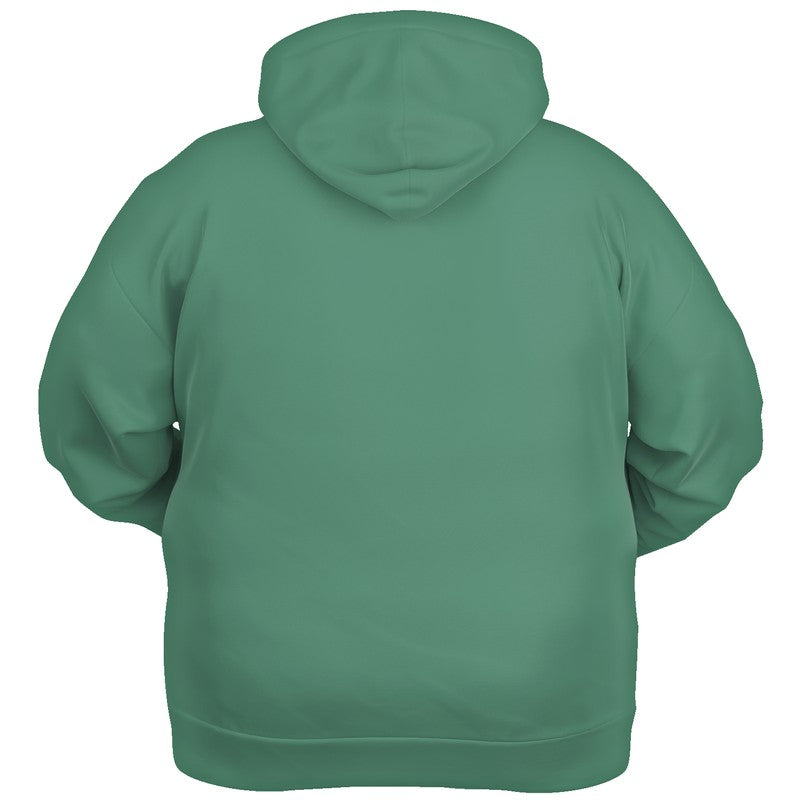 Medium Muted Green Hoodie PLUS (BGG2-MU-ME) - Ghost Back PLUS