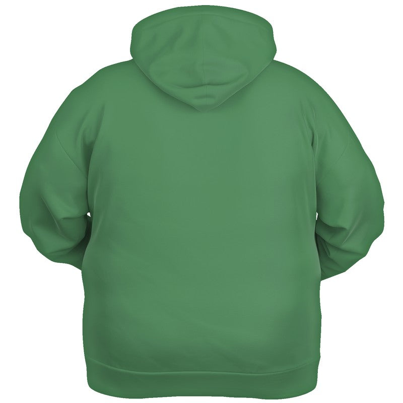 Medium Muted Green Hoodie PLUS (G-MU-ME) - Ghost Back PLUS