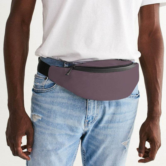 Medium Neutral Magenta Belt Bag (PIM2-NE-ME) - Man Front CloseUp
