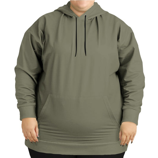 Medium Neutral Yellow Hoodie PLUS (LY2-NE-ME) - Woman Front PLUS