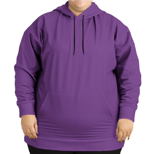 Medium Purple Hoodie PLUS (MPU2-ME-ME) - Woman Front PLUS