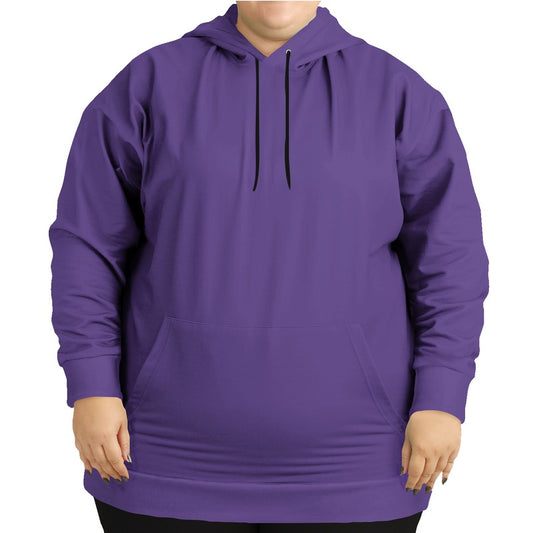 Medium Purple Hoodie PLUS (PU-ME-ME) - Woman Front PLUS