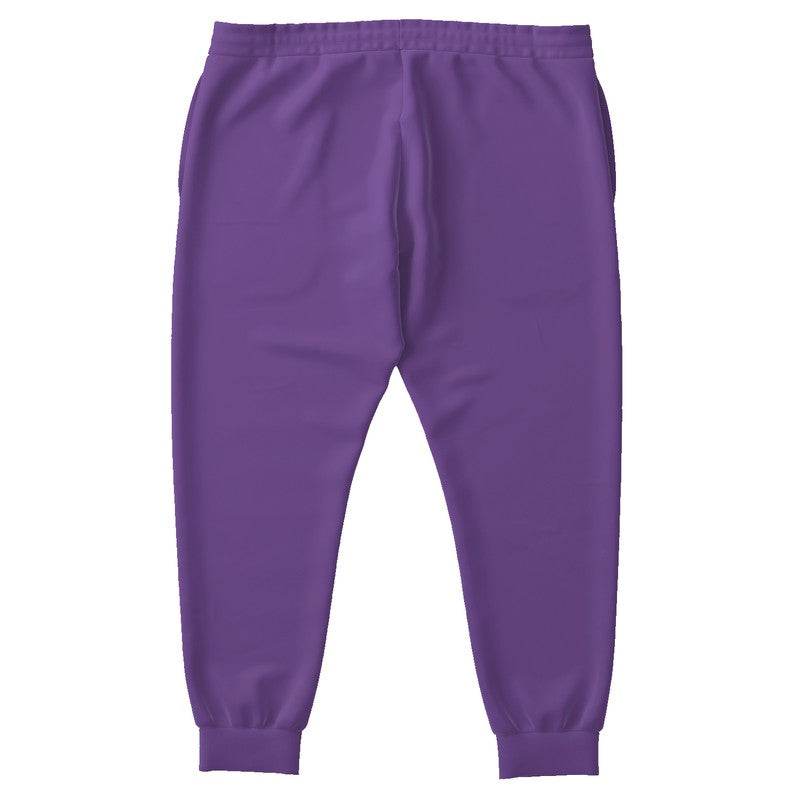 Medium Purple Joggers PLUS (MPU3-ME-ME) - Back PLUS