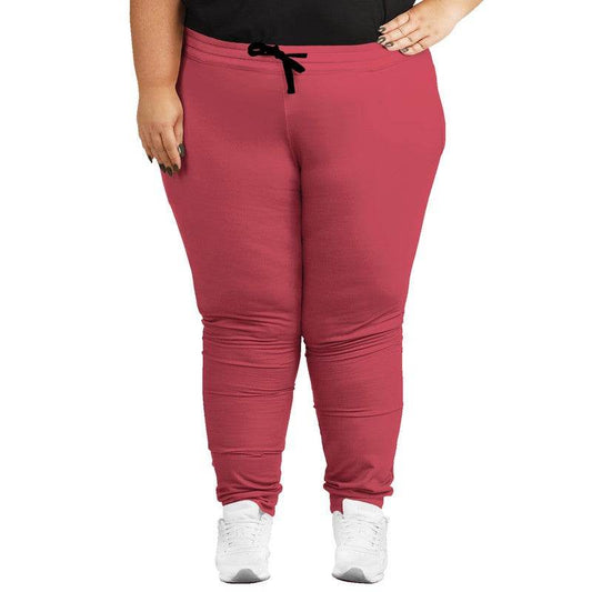 Medium Red Joggers PLUS (RPI2-ME-ME) - Woman Front PLUS