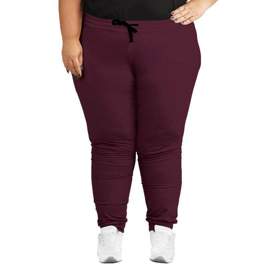 Merlot Joggers PLUS (PI-FM-DA) - Woman Front PLUS