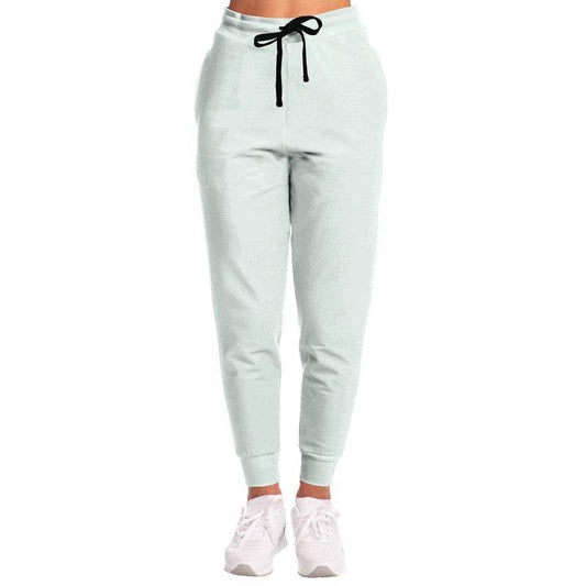 Mint Cream Joggers (BGG2-NE-LI) - Woman Front