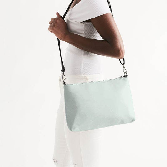 Mint Cream Zip Pouch (BGG2-NE-LI) - Side CloseUp
