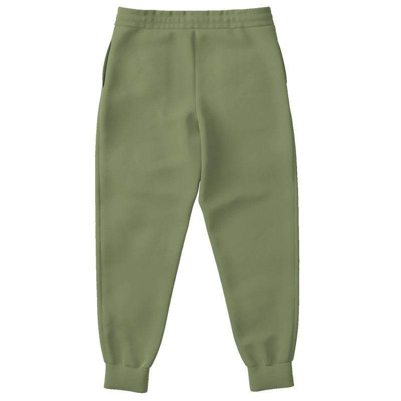 Moss Green Joggers (L-FM-ME) - Back