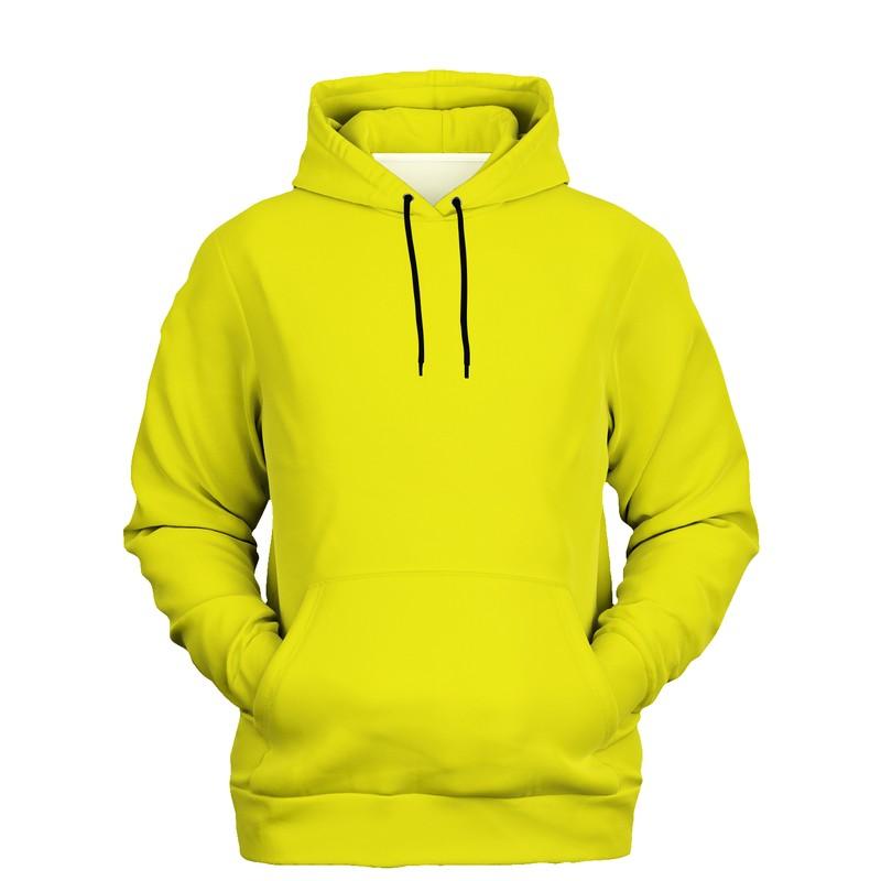 Fluorescent yellow hoodie hotsell