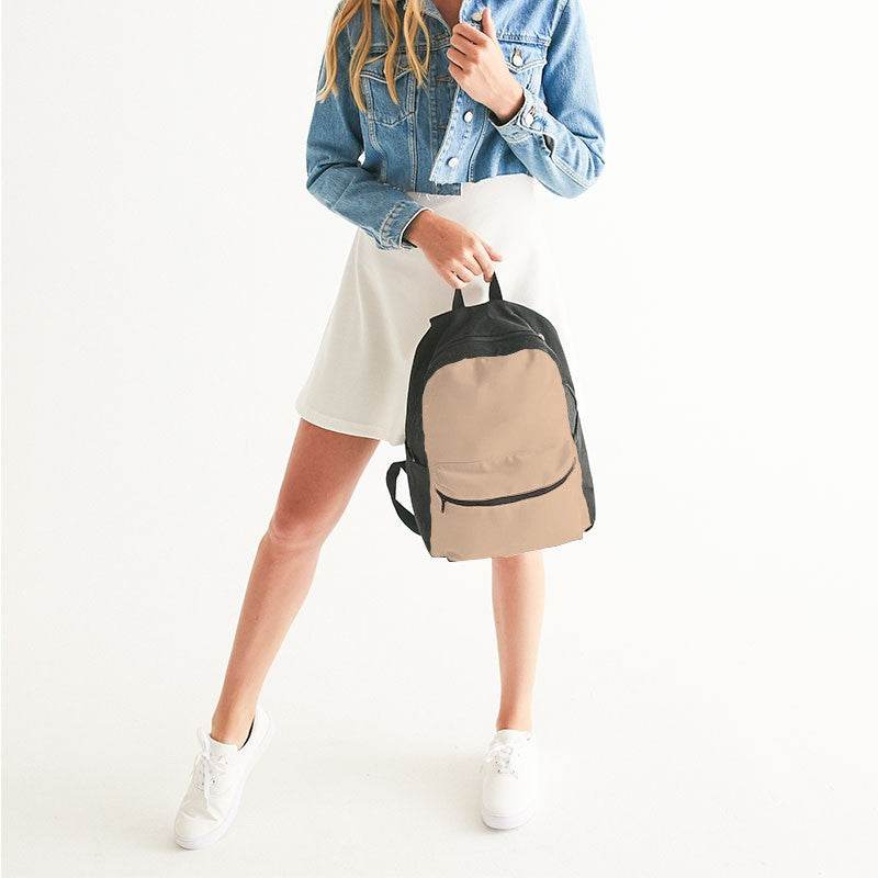 Nude Canvas Backpack (O-FM-LG) - Woman