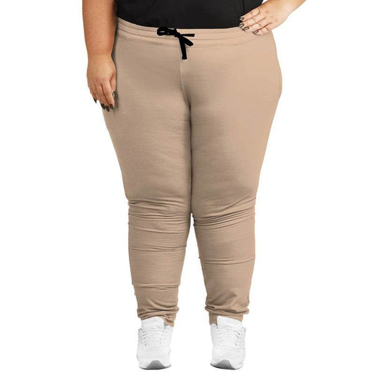 Nude Joggers PLUS (O-FM-LG) - Woman Front PLUS