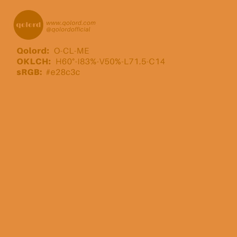 Medium Clear Orange | O-CL-ME